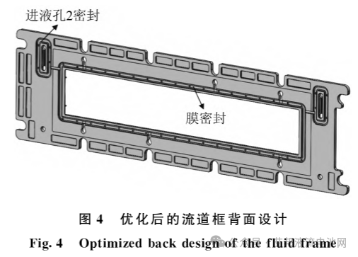 双色注塑工艺下的液流电池流道框-密垫一体化设计